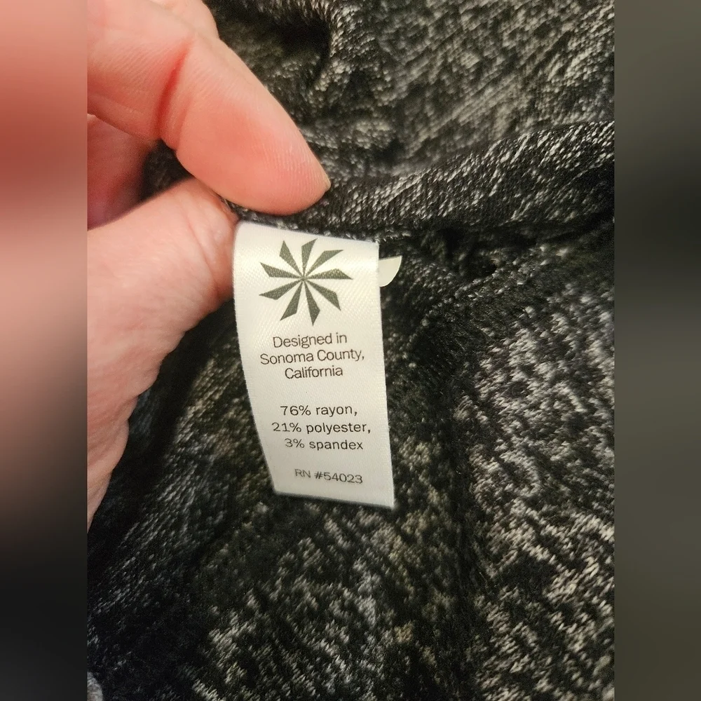 Athleta Heatheres Gray Open-Front Cardigan - Size Small